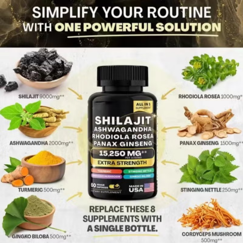 Pure Himalayan Shilajit 8 in 1